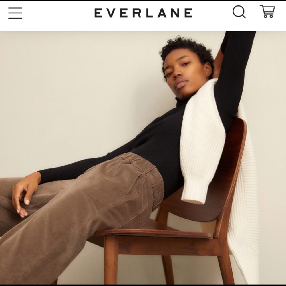 Everlane Corduroy Easy pants in clay - sz10